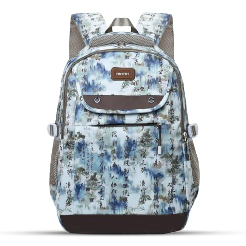 Image of Tinytot 30 Litre Waterproof School Backpack Bags for Women - Large 19 Inch Laptop Bag for Boys &Girls 12+ Years, College Bag for Girls and Boys, Men, Women - Ideal for Office, Travel, School, College