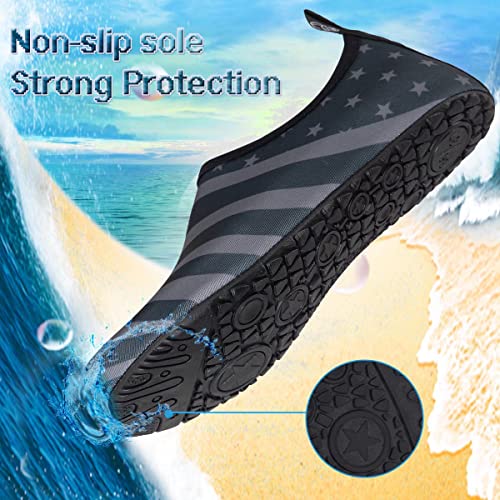 Image of YALOX Water Shoes Women's Men's Outdoor Beach Swimming Aqua Socks Quick-Dry Barefoot Shoes Surfing Yoga Pool Exercise