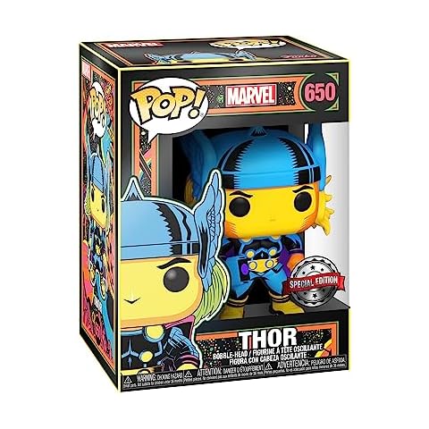 Funko POP! Black Light Thor Collectible Figure Cover