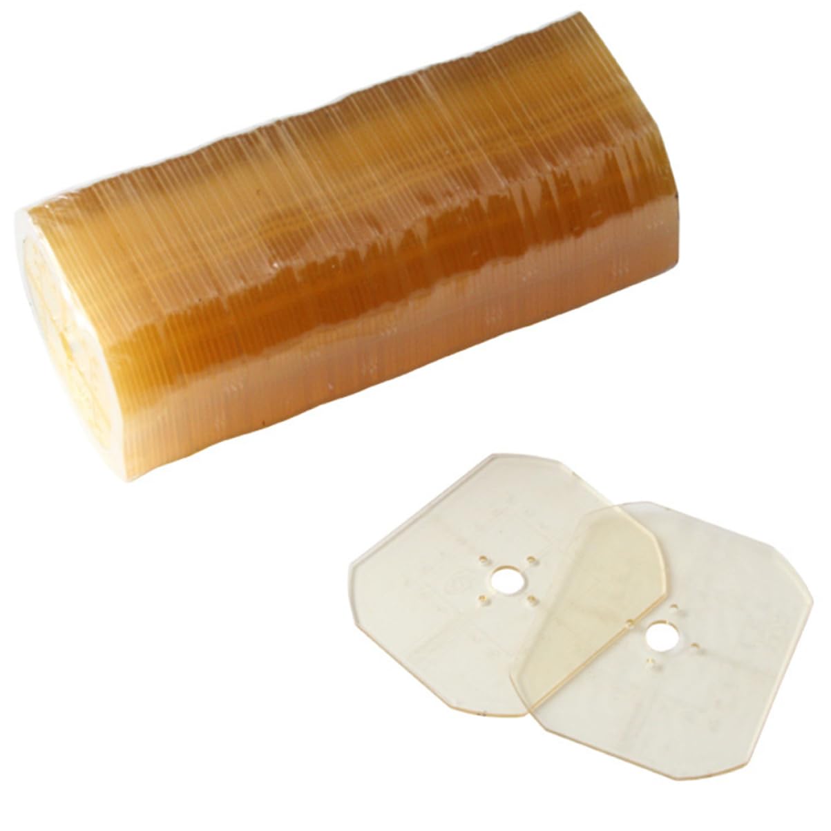 PLAFOPE Plantilla para Lentes de Gafas de Plástico 94 Piezas, Accesorios para Procesamiento, Herramienta Fácil de Usar y Buena Flexibilidad para Gafas de Ver