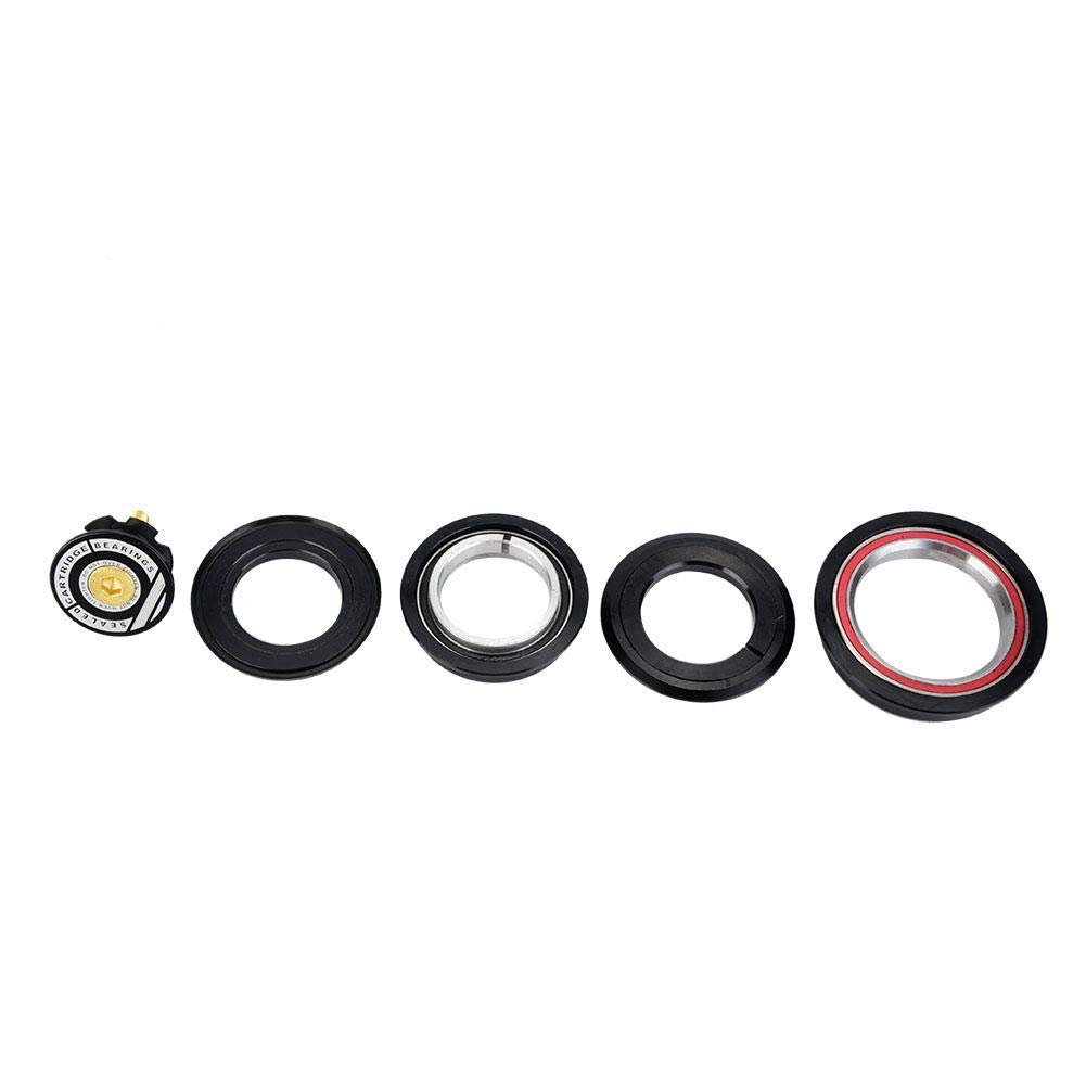 Bicicletta Headset, 4456ST Ciclismo anteriore conico anteriore forcella stelo Headset Bike Top Expander per Mountain Road Bike Conica Serie Sterzo