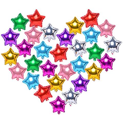 Zhiheng Assorted Helium Foil Balloons Pack Cover