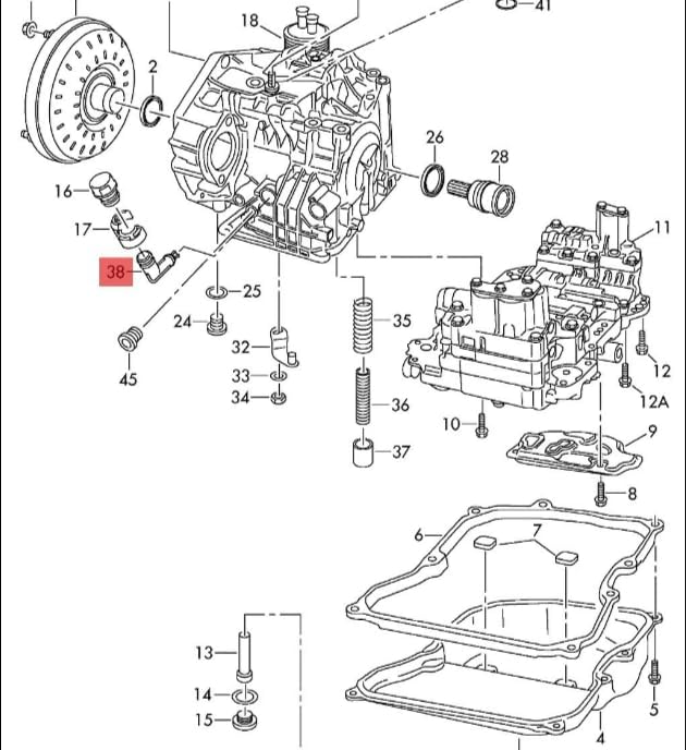 FOR VW Audi SEAT Skoda Oil Filler Pipe Genuine 09G321407 09G 321 407