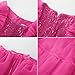 GRACE KARIN Little Girls Dress Size 6 Sequin Party Formal Dress for Girls Fashion Birthday Pageant Banquet Prom Dress Rose Red