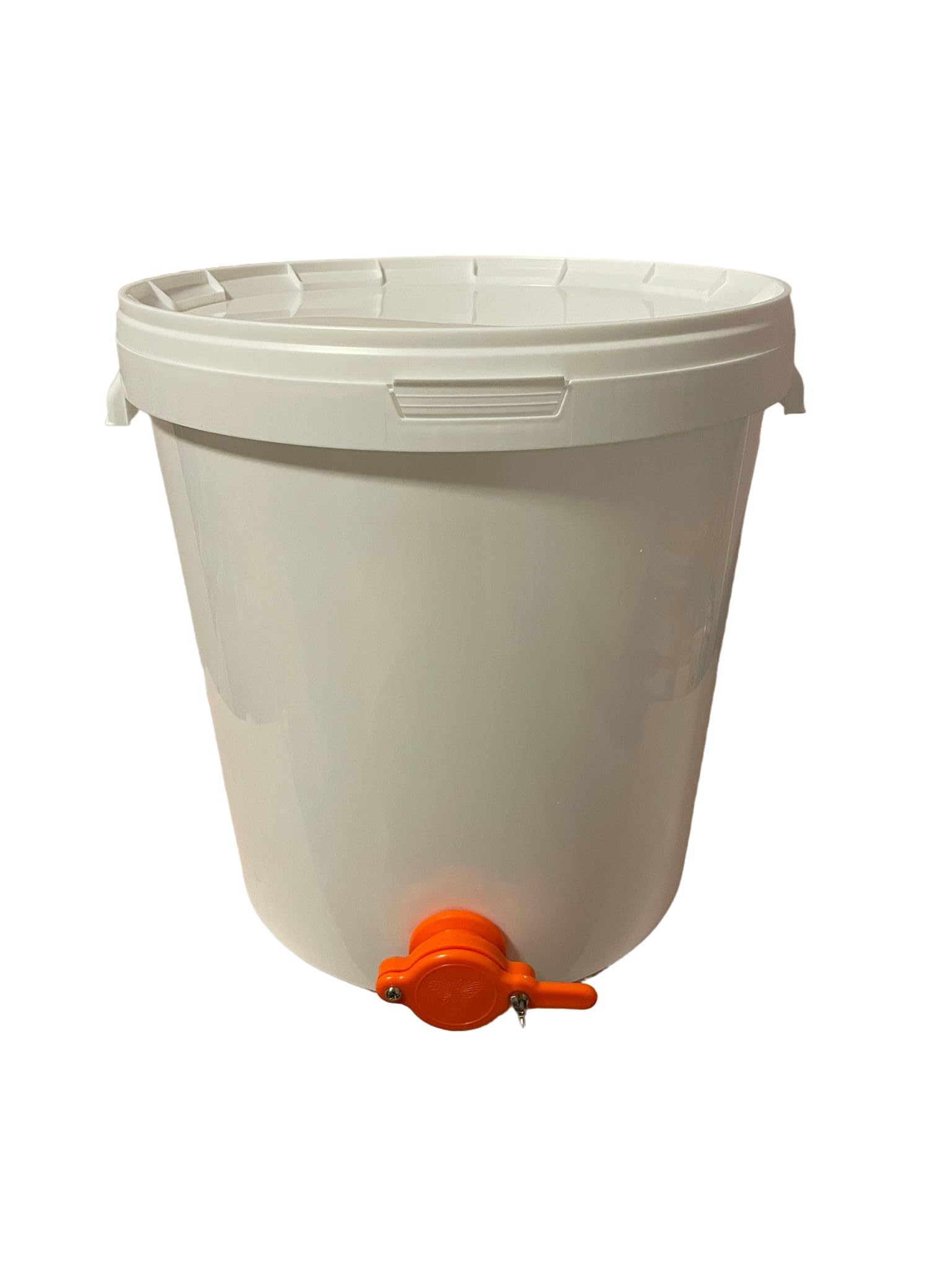 Hobbock Seau à miel avec robinet de remplissage et couvercle 33 l ou 40-50 kg