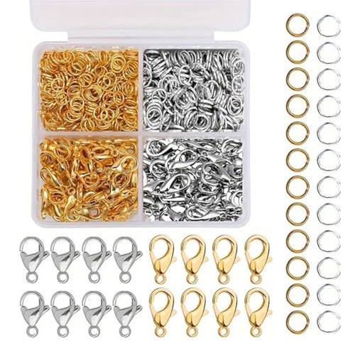 Fermoirs mousquetons pour création de colliers et bracelets faits maison