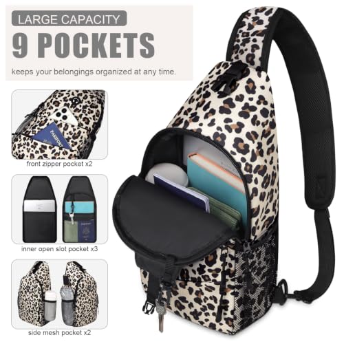 Image of Crossbody Bags for Women Men Trendy Sling Bag Bakpack Casual Chest Bag with Convertible Shoulder Strap steel Stainless Steel Paint