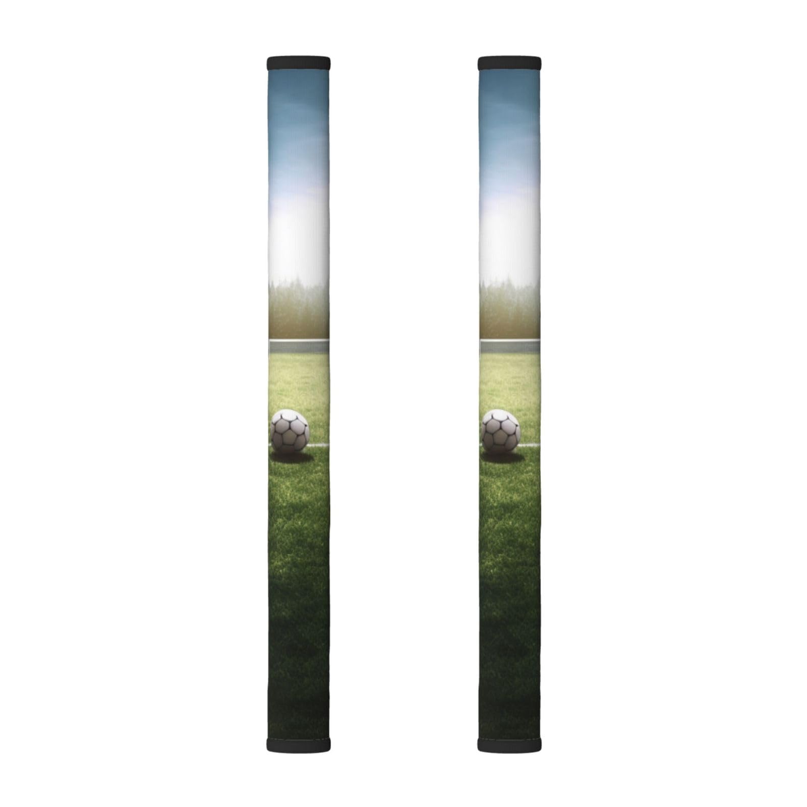 VGFJHNDF Refrigerator Door Handle Covers 2-Pack, Soccer Field Printed Protect and Decorate for Fridge Ovens Dishwashers