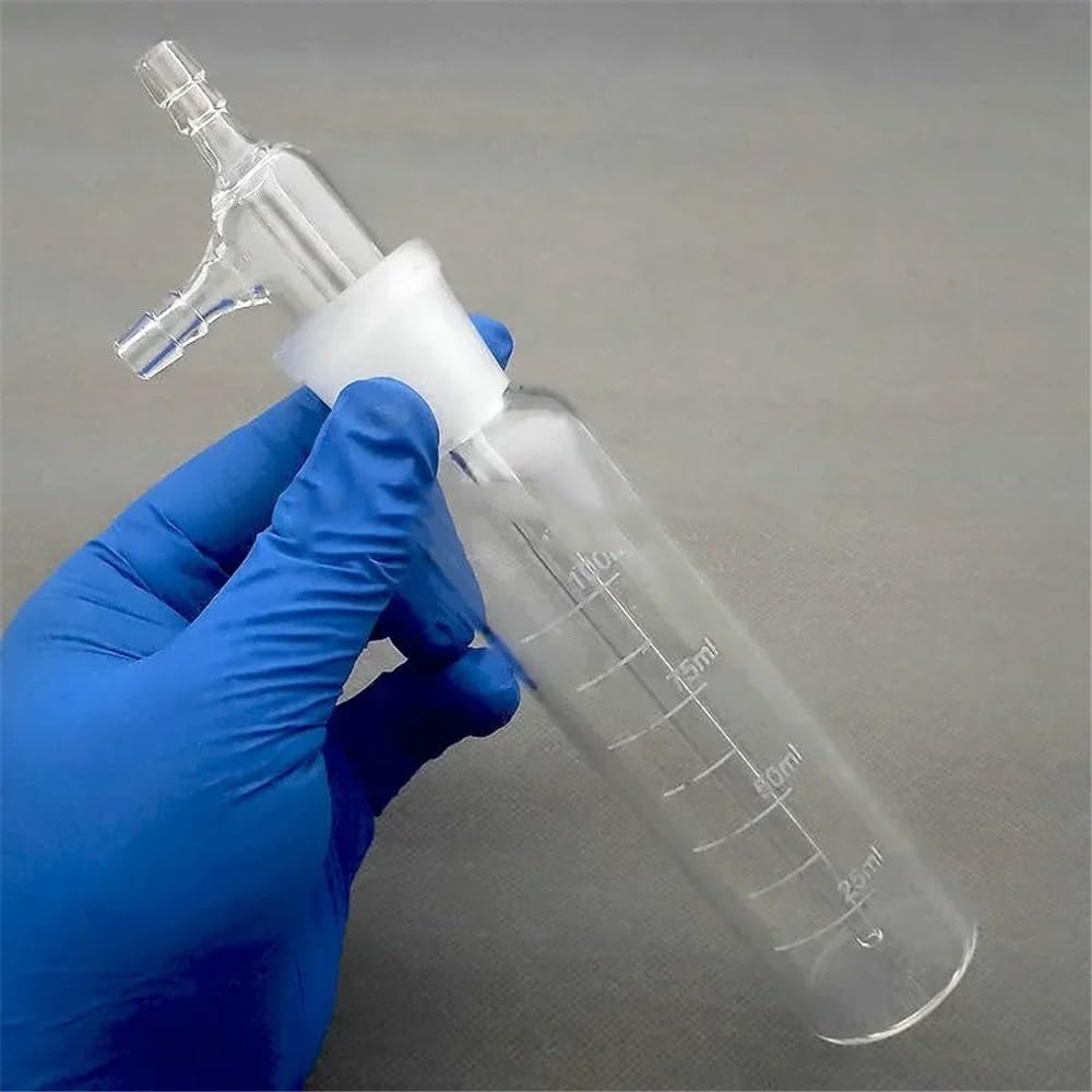 1 Stück transparente große Laborflasche, 10–325 ml, Probenflasche(325ml)