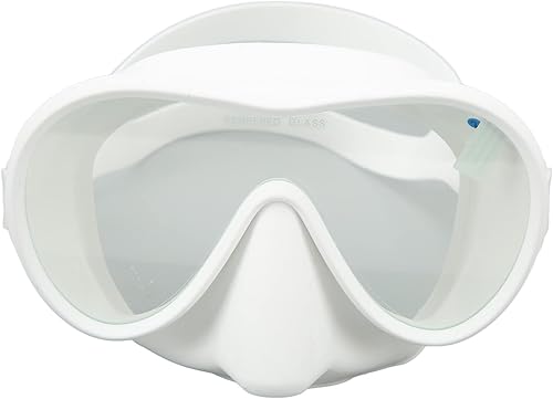 Miniatura 5 de Gafas de buceo, antiempañamiento de silicona suave, máscara de buceo con correas ajustables para esnórquel, natación (blanco)