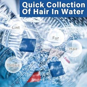 Pet hair remover for laundry 6 count reusable dog hair catcher remover effective pet hair catcher for laundry  clothes washing machine protector   cucciolini doodles