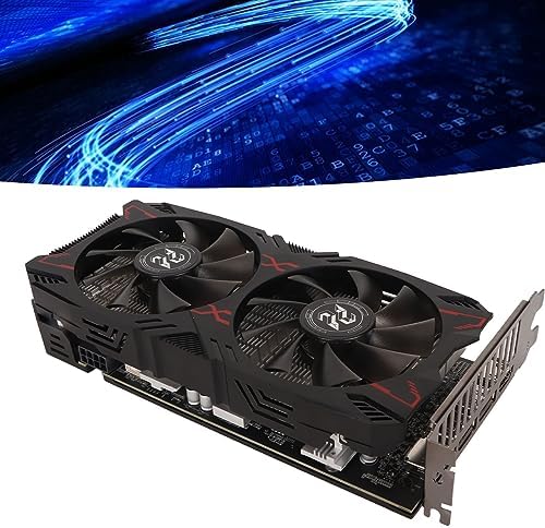 VBESTLIFE RX5500XT 8GB Graphics Card, GDDR6, 128bit, PCI Express 4.0, 1717/1750MHz, PC Gaming Video Card with and 3 Ports