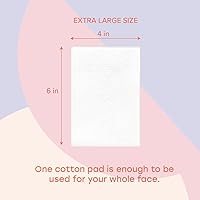 Vista 17 de Almohadillas de algodón White Rabbit de alta calidad (tipo normal, 200 unidades) auténtico algodón 100% orgánico, no blanqueado, sin tratar