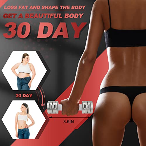 Quvvrev Weights Dumbbells Set For Women 1 Pair, 2 Lbs-3 Lbs-4 Lbs-5 Lbs Dumbbells Set Of 2, Pink Weights Dumbbells For Women, Adjustable Dumbbell Set For Workout, Light Dumbbell Sets For Home Gym #TOP2