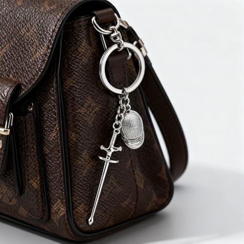 Porte-clés escrime pour sac à main et compétitions - 6