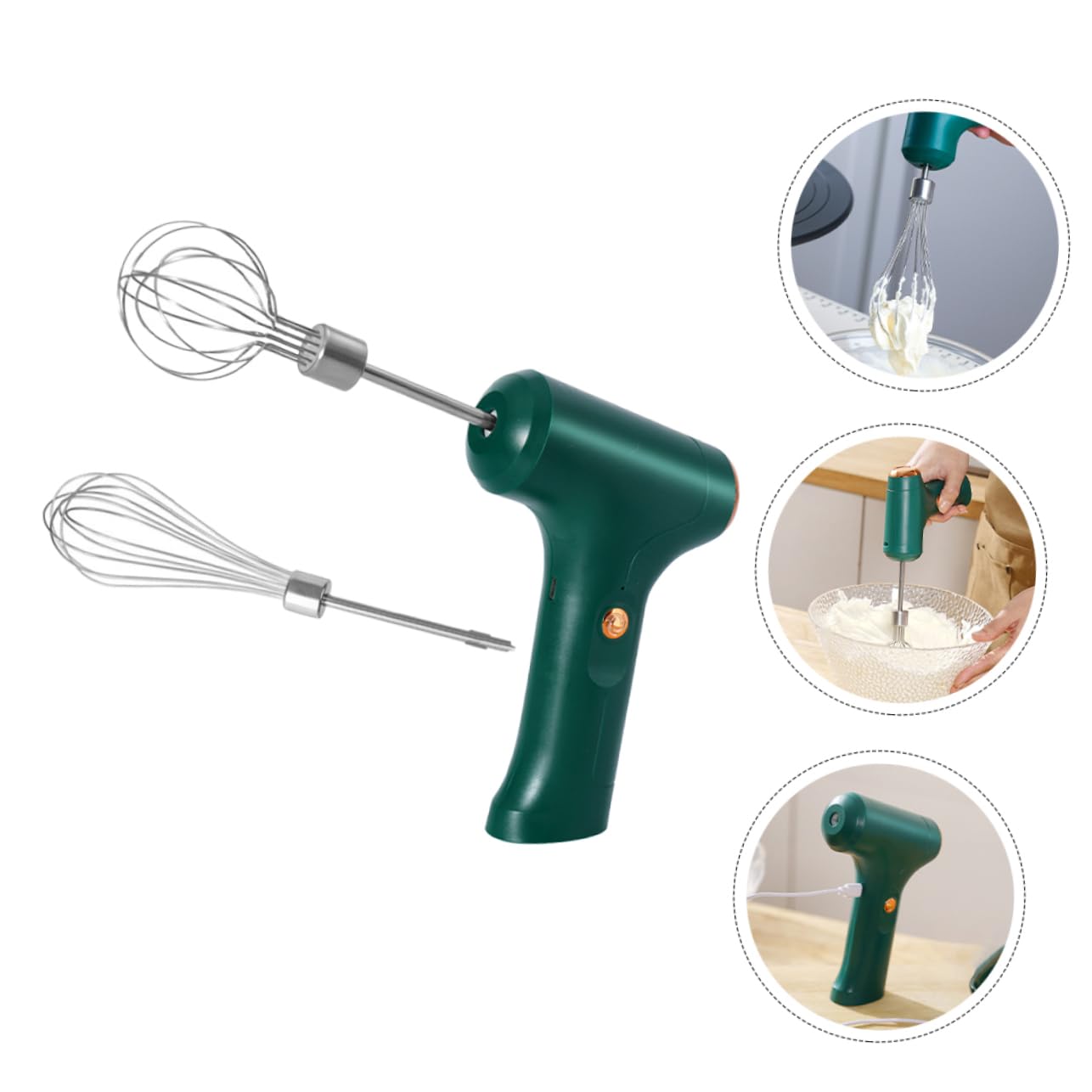 NAMOARLY Hand Egg Beater for Hand Mixer Multi-functional Egg Mixer Lightweight Easy to Use