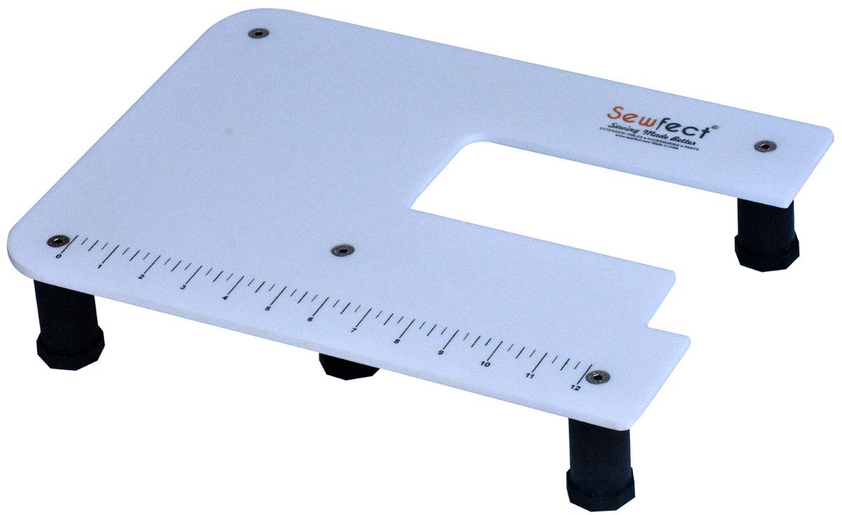 Sewfect Sewing Machine Extension Table - Suitable for Singer M2605 Automatic Sewing Machine (Regular 11.5" x 15")