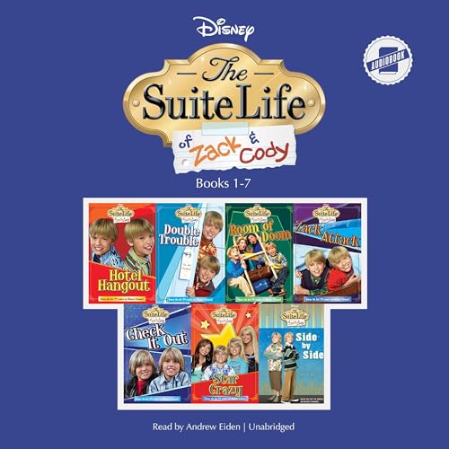 The Suite Life of Zack &amp;amp; Cody Collection (Books 1-7) by Kitty Richards, N. B. Grace, M. C. King, Beth Beechwood, Laurie McElroy episode artwork