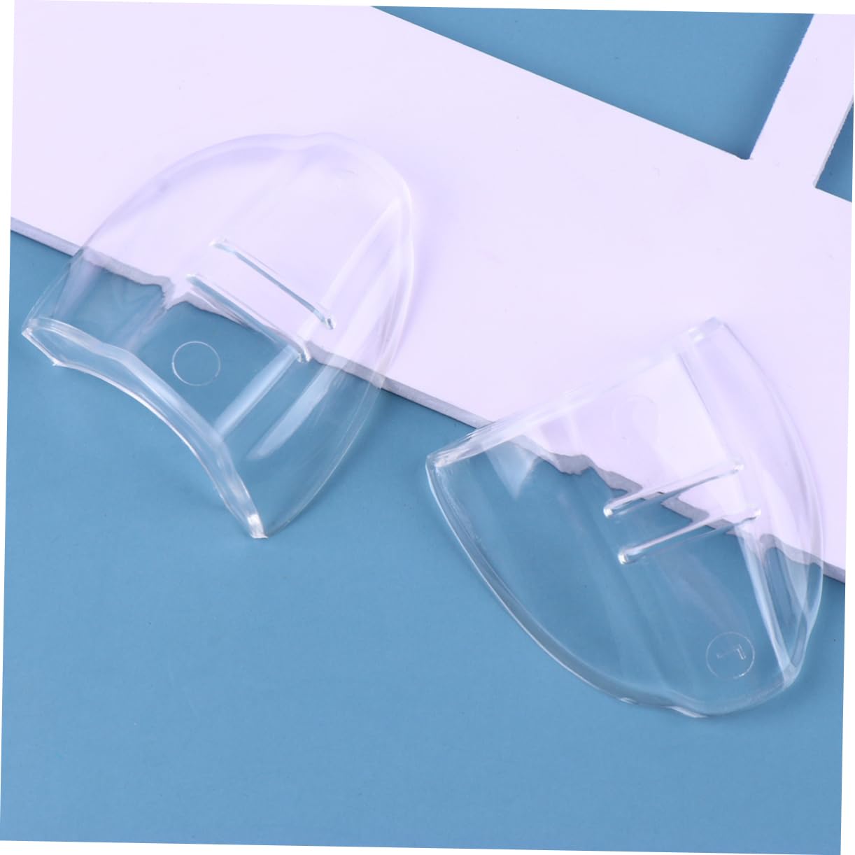 Seitenschutz for Schutzbrillen, transparenter Seitenschutz for die Sicherheit, 5 Paar Schutzbrillen, seitlicher Sicherheitsschutz for Sonnenbrillen, transparente Seitenschutzbrillen(Color:Transparent