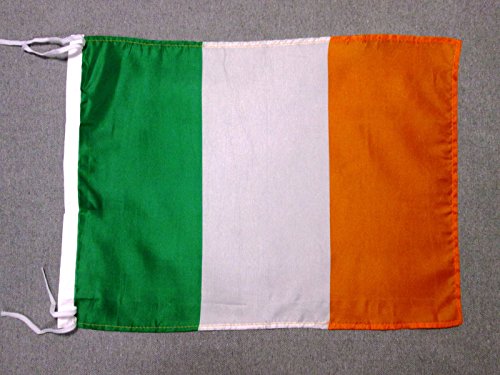 AZ FLAG Drapeau Irlande Cordelettes Polyester Leger, 45cm x 30cm