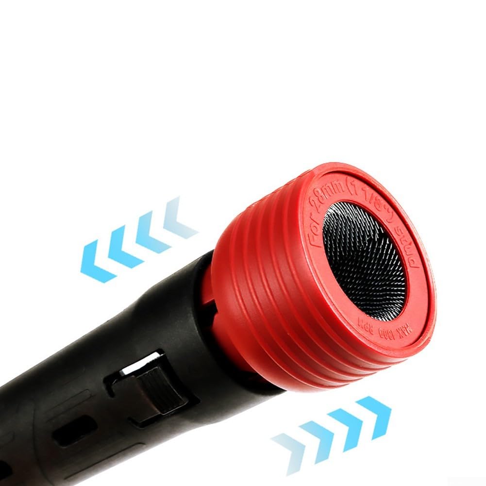 Kit de 15 cepillos limpiadores de óxido para pernos de rueda diseñados para tamaños de pernos de 12 mm, 13 mm, 14 mm, 16 mm, 22 mm, 28 mm y compatibilidad con taladros