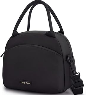 Lunch Bag for Women & Men Adult Insulated Lunch Box with Adjustable Shoulder Strap, Small Leakproof Cooler Food Lunch Cont...