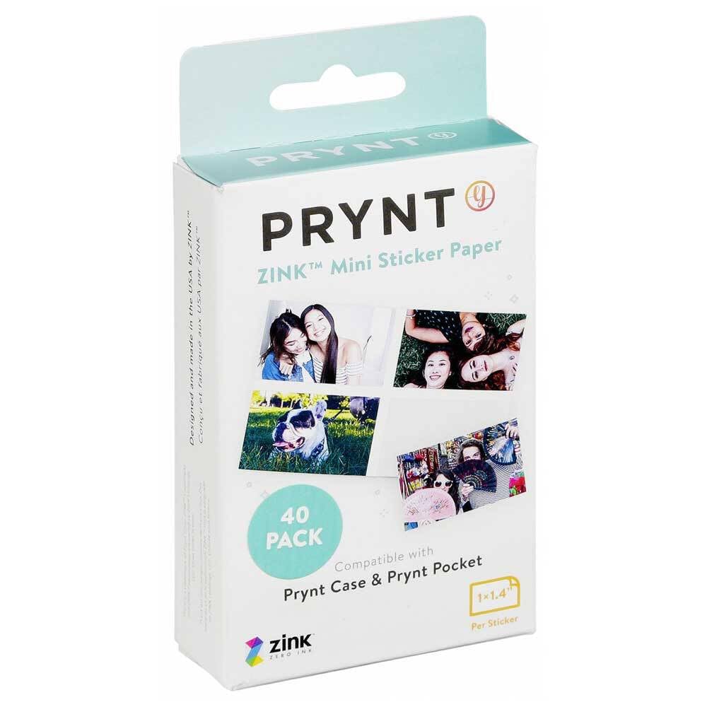 Prynt Zink Paper Mini Sticker 40sheets