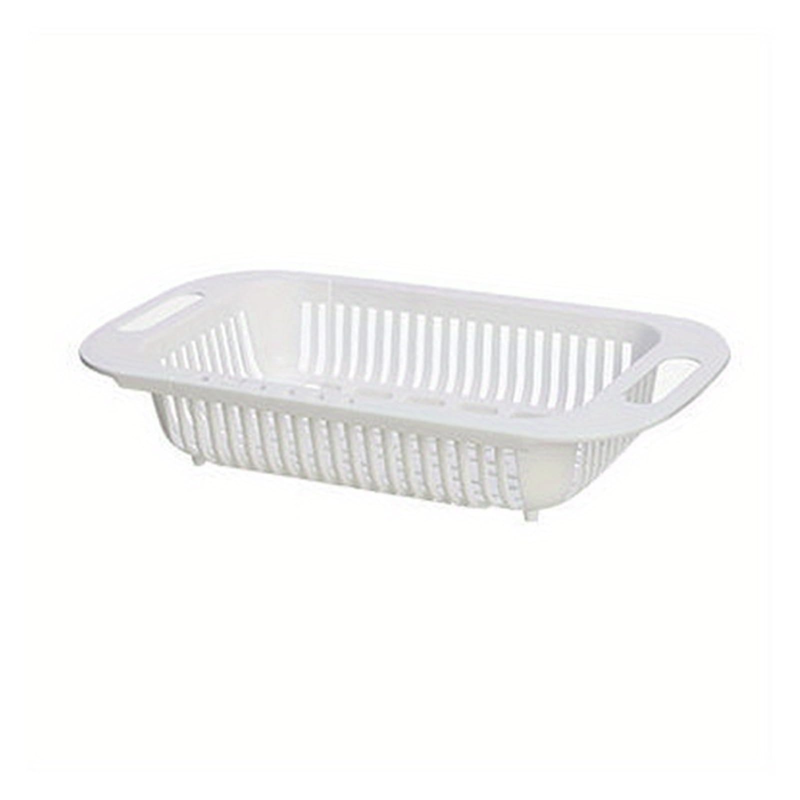 VIOLDHHJK Expandable Draining Basket Kitchen Retractable Sink Colander