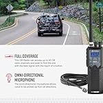 Cobra HHRT50 Road Trip CB Radio - 2-Way Handheld Emergency Radio with Access to Full 40 Channels & NOAA Alerts, Rooftop Magnet Mount Antenna and Omni-Directional Microphone, Black, 6.3" x 2" x 1.75" - Image 5