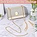 Gold Purse Chain, Shynek 2PCS Crossbody Chain Strap, Gold Belt Chain, Long Chain Cross Body Strap for Bags, Purses, Handbags