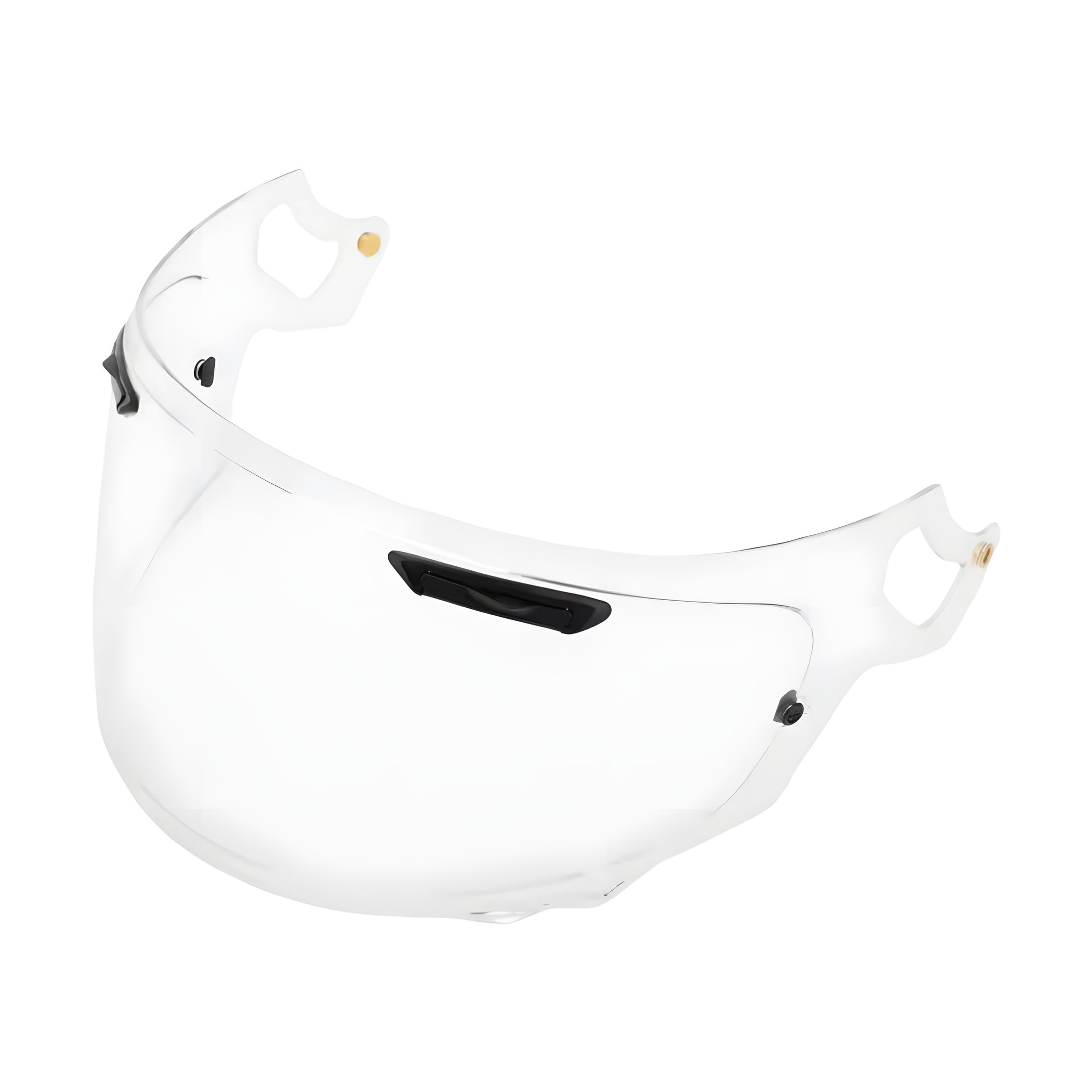 Visière Casque Moto Guajiro - Compatible Arai RX-7V - Polycarbonate Anti-UV Anti-buée - Noir