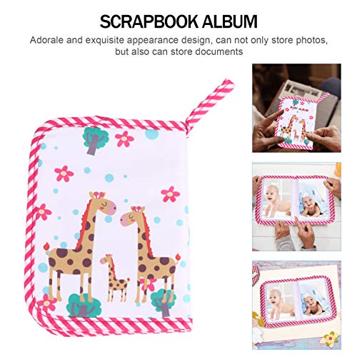 TOYANDONA Álbum de fotos para bebês, álbum de fotos, girafa, álbum de memória, álbum de fotos para r
