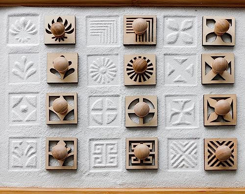 BangBangDa Mini ancinho de jardim zen japonês - acessórios de jardim zen de mesa kit de ferramentas