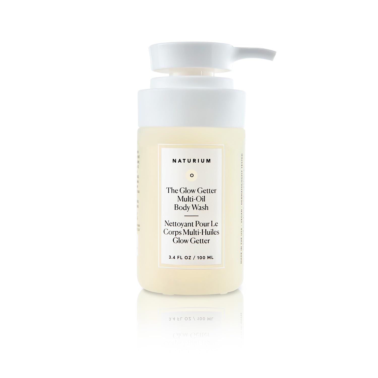 Naturium The Glow Getter Multi-Oil Hydrating Body Wash, Gentle Cleanser - Mini