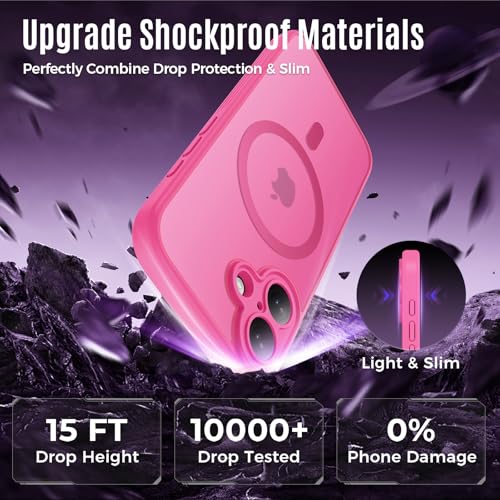 Image of Symcele Designed for iPhone 17 Case, Hot Pink