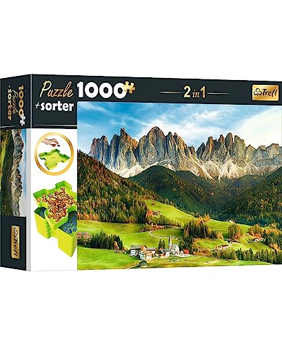 Trefl 10659 Puzzle 1000 Teile, Sorter 6 Schalen, Ordnen, Sortieren, Transportieren Aufbewahren,...