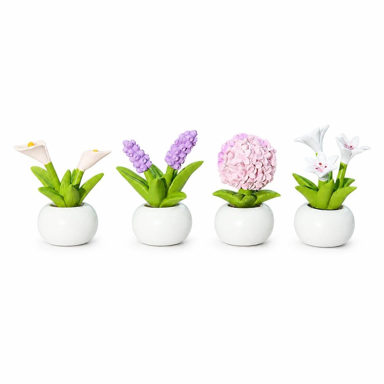 Mini plantas para coche de resina, un precioso adorno de salpicadero para regalar