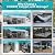 COSIEST 12x25 FT 2-in-1 Carport Storage Shed (12x20 Carport & 12x5 Storage) with Enclosed Storage Room, Heavy Duty Galvanized Metal Frame, All-Weather Use for Cars, Full-Sized Pickup Trucks, SUVs