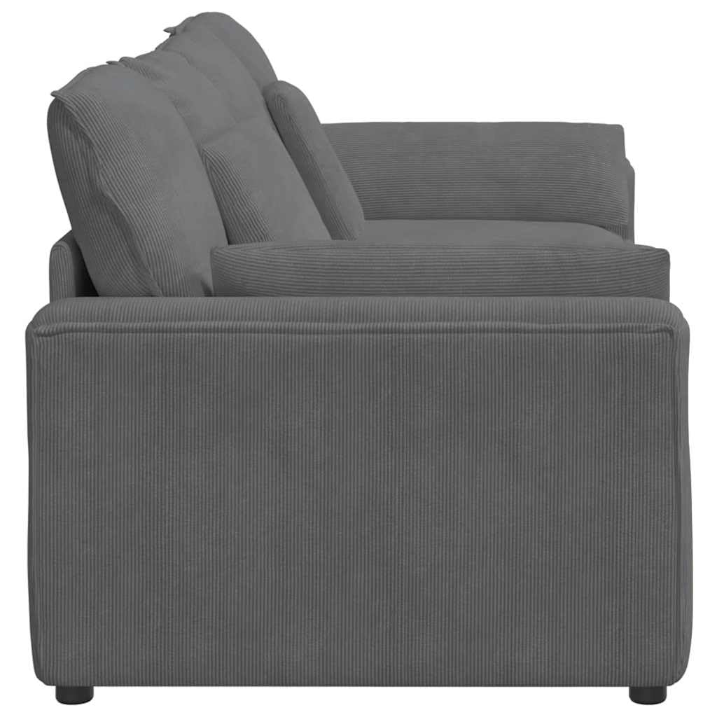 Modułowa sofa narożna z poduszkami w kolorze ciemnoszarym do elastycznego wypoczynku, kanapa z podłokietnikami, narożnik do siedzenia i tapicerki, rozszerzenie, akcesoria, do salonu, salonu