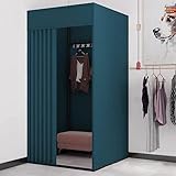 Mobile Ankleideraum-Trennwand mit integriertem Haken, faltbarer Kleiderständer & – idealer temporärer Ankleideraum für Einzelhandelsgeschäfte