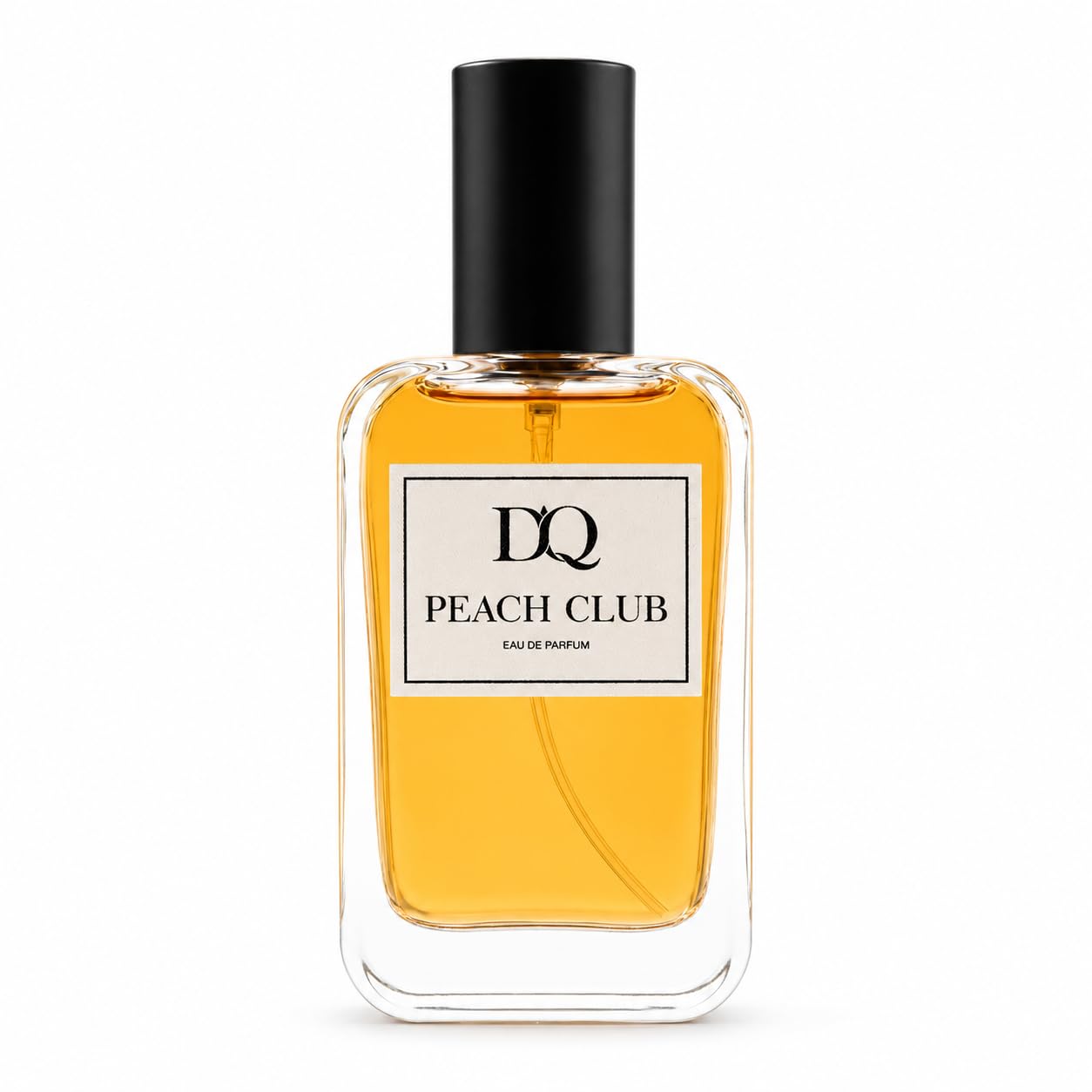 D'QAR Peach Club - Eau de Parfum 50 ml – Pfirsich Duft mit Vanille & Weinbergpfirsich – Fruchtiges Unisex Parfum mit warmer Gourmand Note