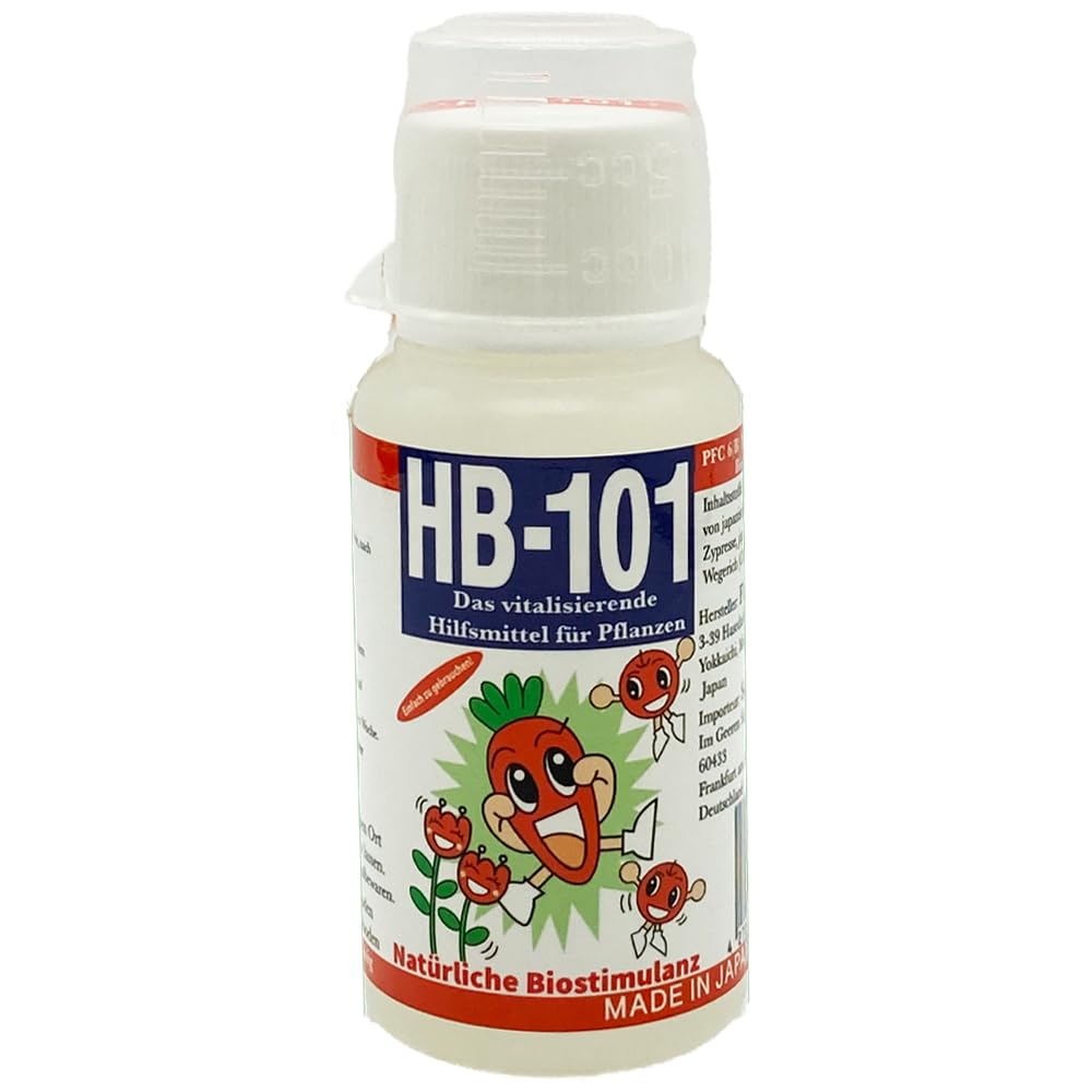 HB-101 Naturalny biostymulant (50 ml) – Rewitalizujące narzędzie dla wszystkich roślin, w 100% naturalne i wolne od chemikaliów