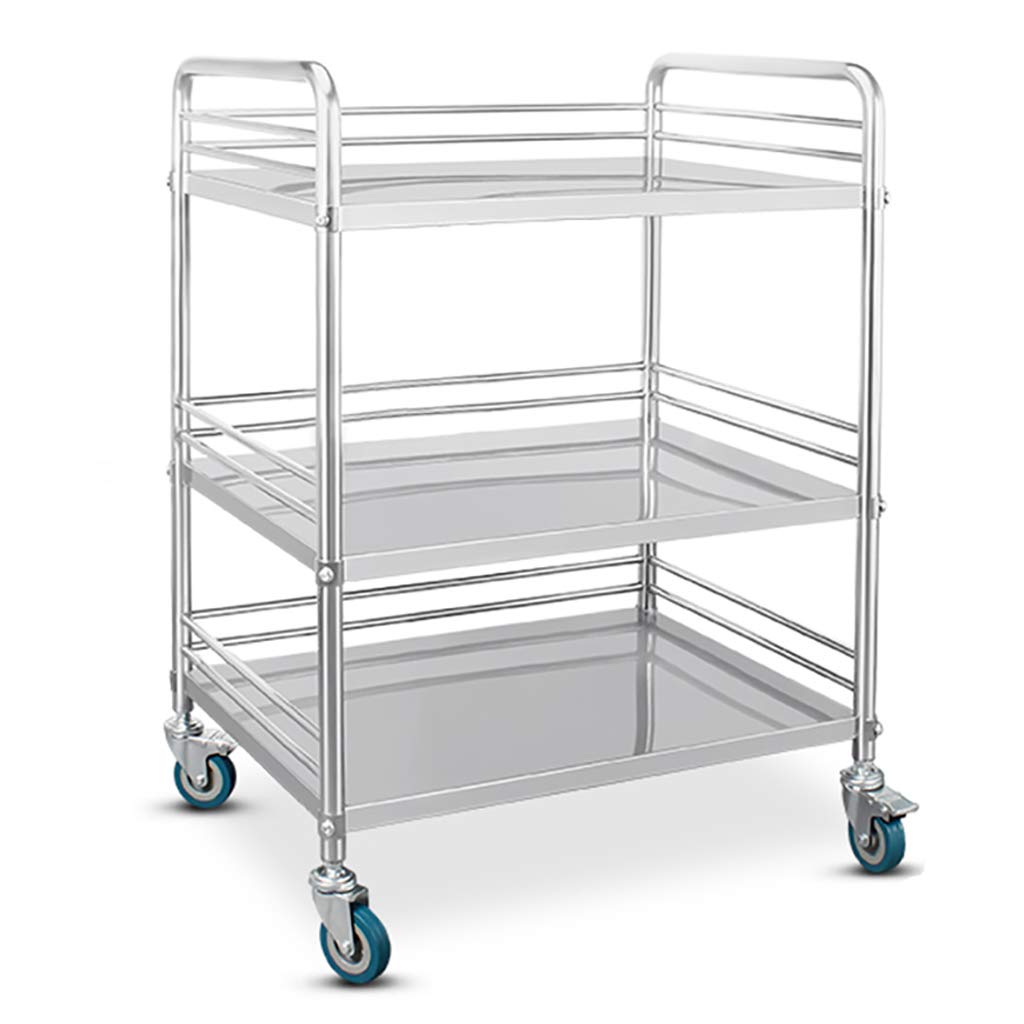 Buy Medical Trolley Cart Dental Lab Cart Stainless Steel Lab Trolley