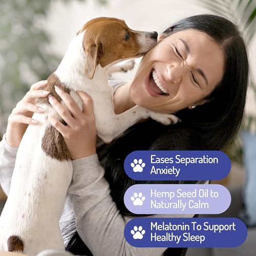 PureBlend Dog Calming Treats — Calming Chews for Dogs with Hemp Seed Oil, Chamomile & L-Theanine — 120 Chews, Up to 4 Month Supply - Image 4