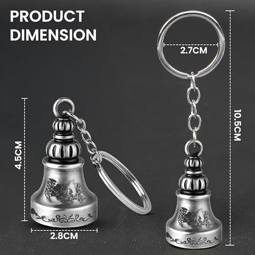 Image of Storite Decorative Keychain for Men & Women, Stylish Metal Key Ring Accessories for Bags, Keys and Gifts