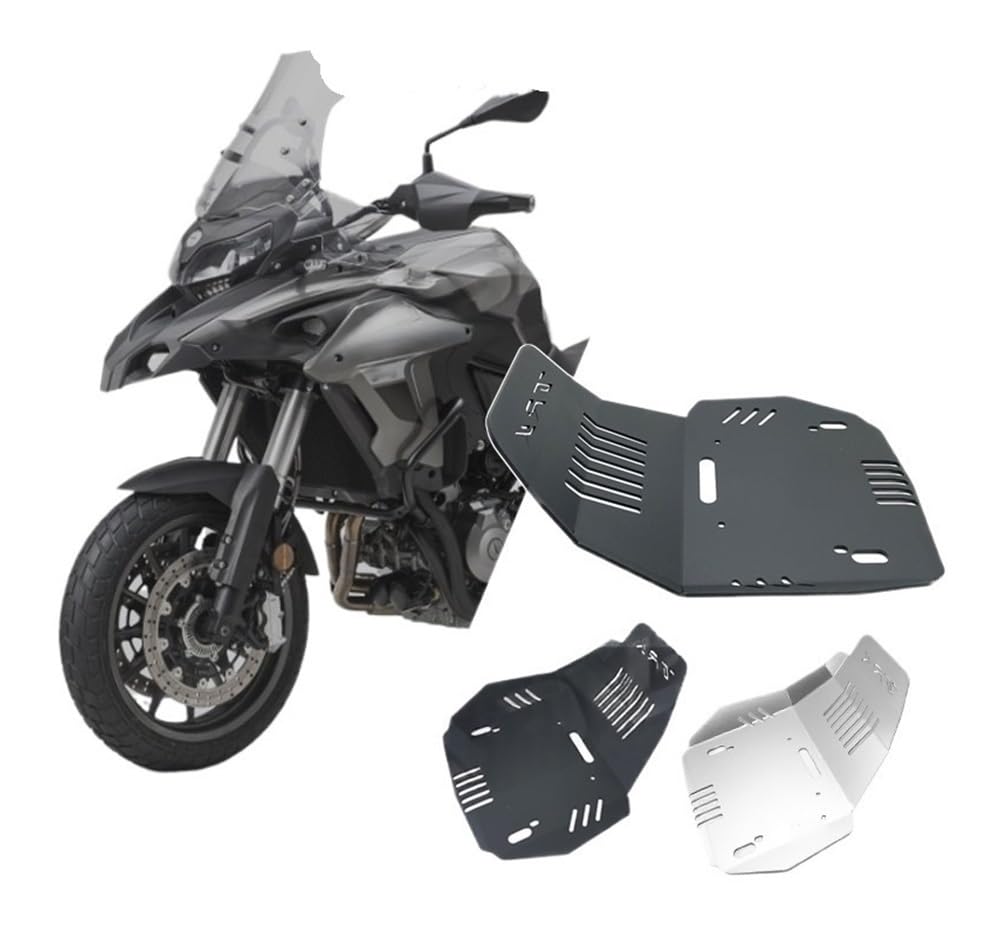 Motore Fuoristrada Piastra Protezione Accessori Moto Piastra Paramotore Protezione Motore Telaio Di Della Copertura Per TRK 502/502X Jinpeng TRK502X TRK502 2018 2019