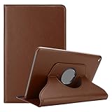 Cadorabo Coque Tablette pour Apple iPad AIR 2 2014 / iPad AIR 2013 en Brun Champignon – Housse Protection en Style Livre avec Auto Wake Up avec Stand Horizontal et Fermeture de Bande Élastique