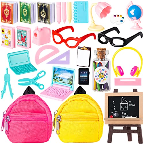 30Pcs Doll Mini School Supplies