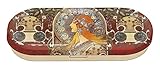 Abmessungen: 16×6,6×2,8 cm Fridolin Brillenetui Art Nouveau-Zodiak aus Metall, bunt, 16x6.6x2.8 cm
