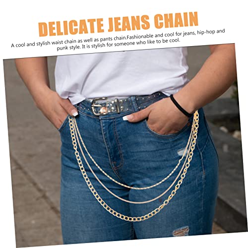Cadena de vaqueros hombre y mujer para pantalones con estilo punk 2
